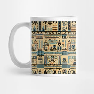 Ancient Egyptian Pattern 25 Mug